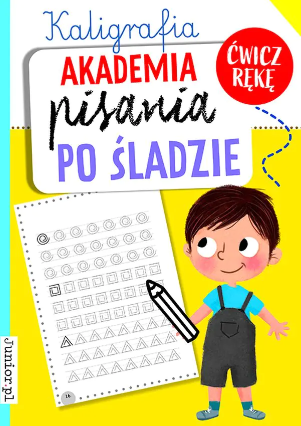 Książka - Akademia pisania po śladzie. Kaligrafia