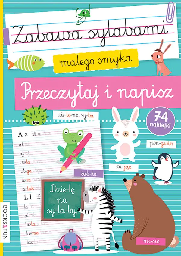 Książka - Zabawa sylabami Małego Smyka