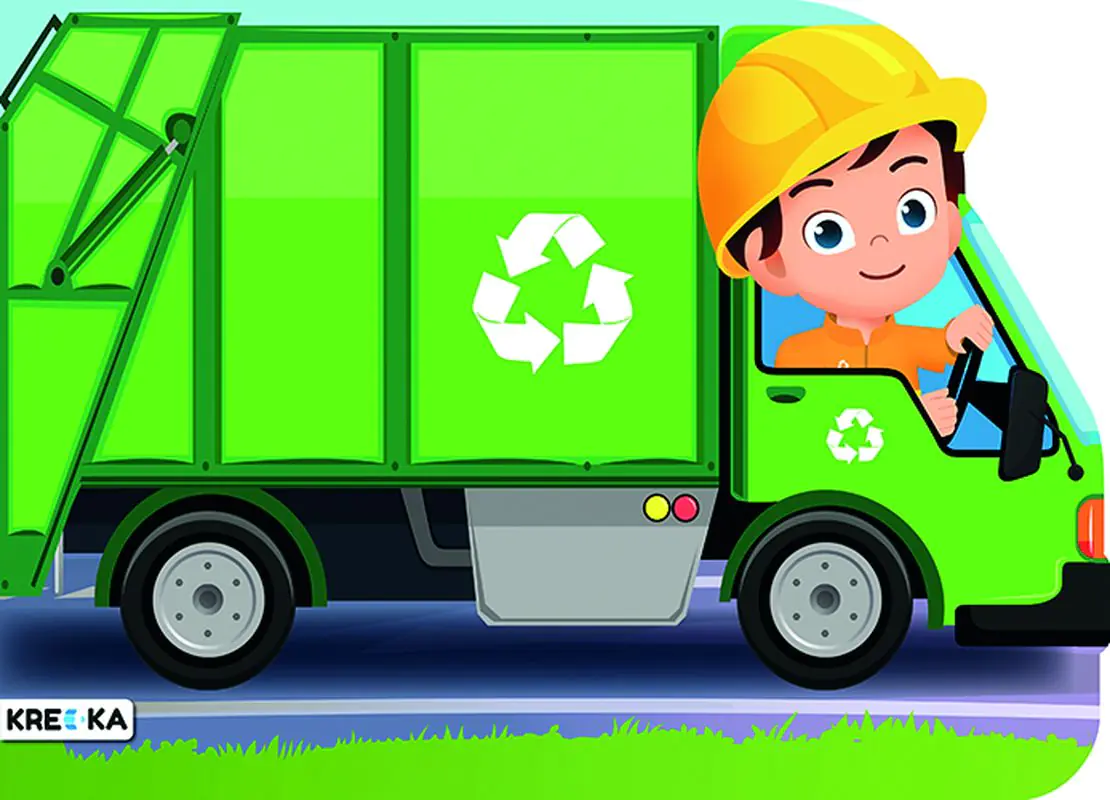 Książka - Śmieciarka