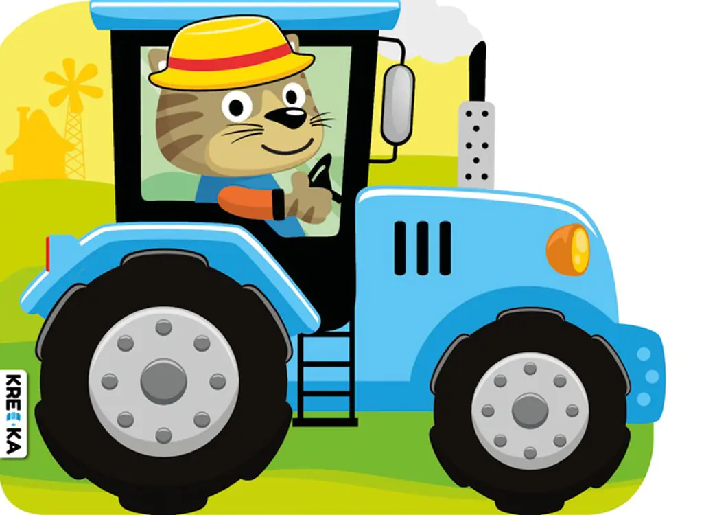 Książka - Pojazdy dla maluchów. Traktor