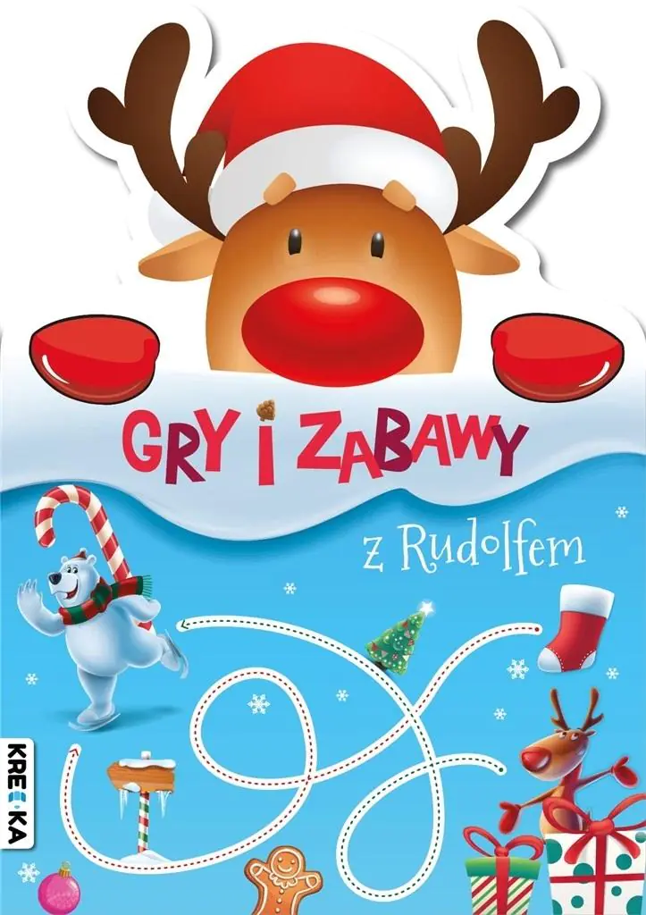 Książka - Gry i zabawy z Rudolfem