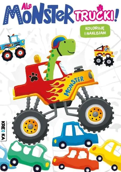 Książka - Ale monster trucki!