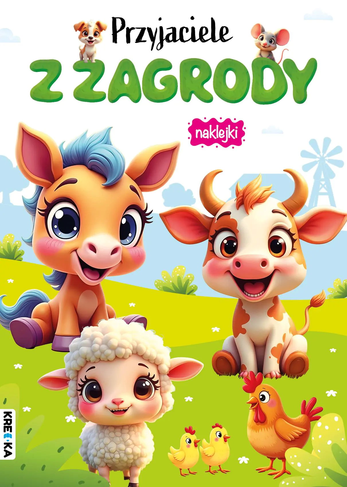 Książka - Przyjaciele z zagrody
