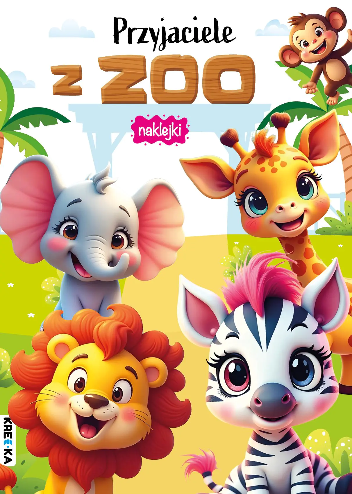 Książka - Przyjaciele z zoo