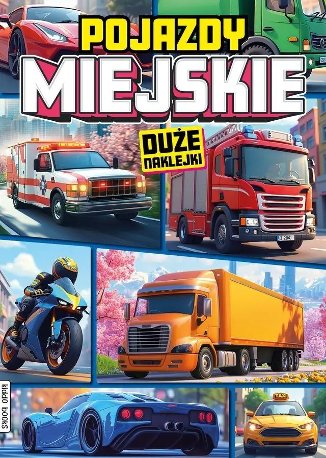 Książka - Pojazdy miejskie