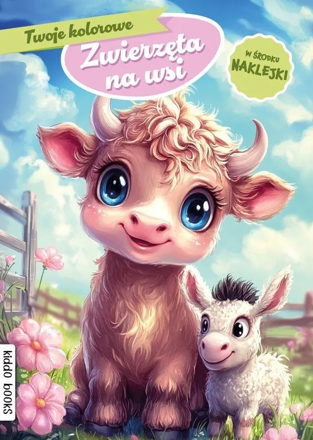Książka - Twoje kolorowe Zwierzęta na wsi