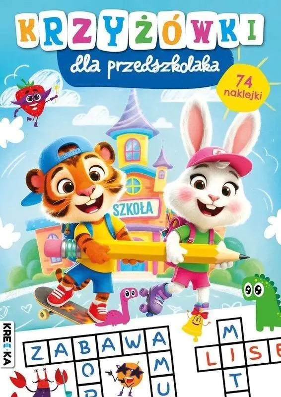 Książka - Krzyżówki dla przedszkolaka