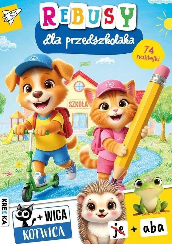 Książka - Rebusy dla przedszkolaka