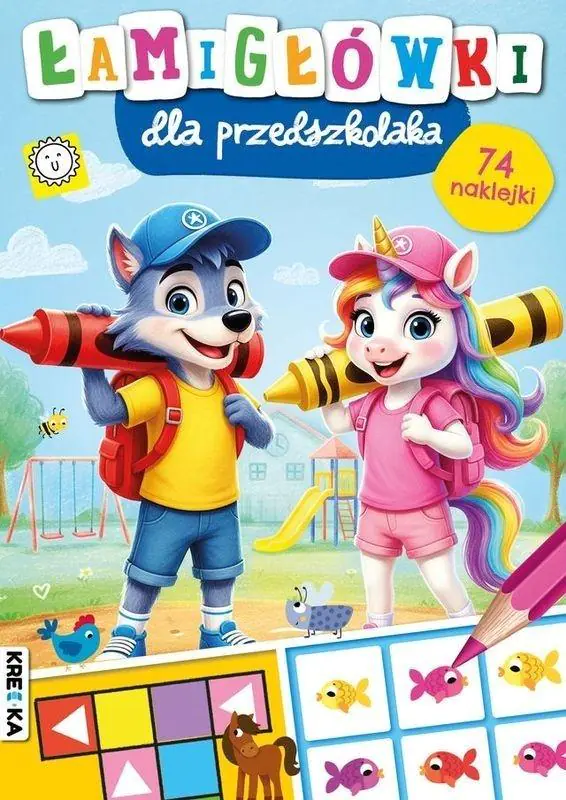 Książka - Łamigłówki dla przedszkolaka