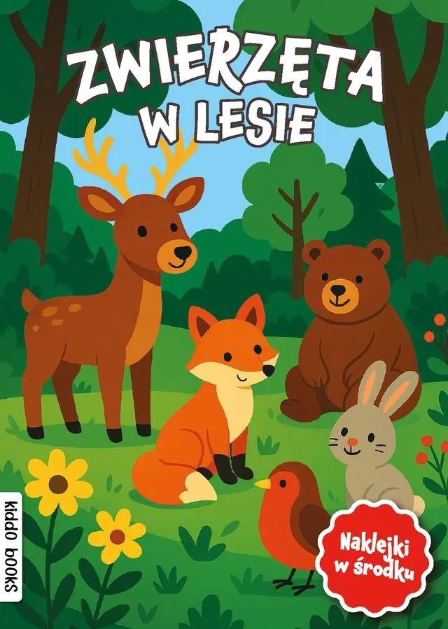 Książka - Zwierzęta w lesie