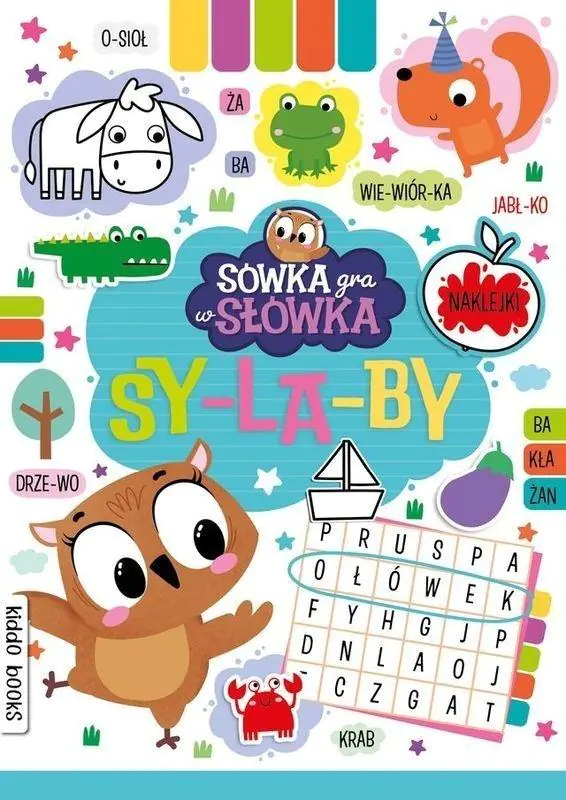 Książka - Sówka gra w słówka. Sylaby