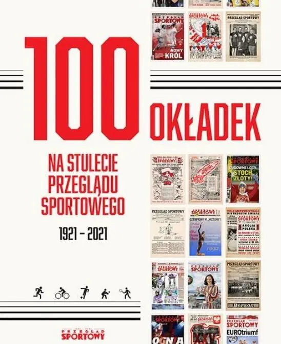 Książka - 100 okładek na stulecie Przeglądu Sportowego