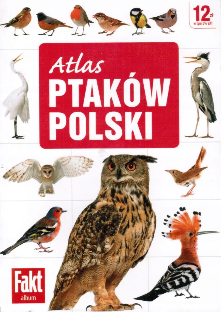 Książka - Atlas ptaków Polski
