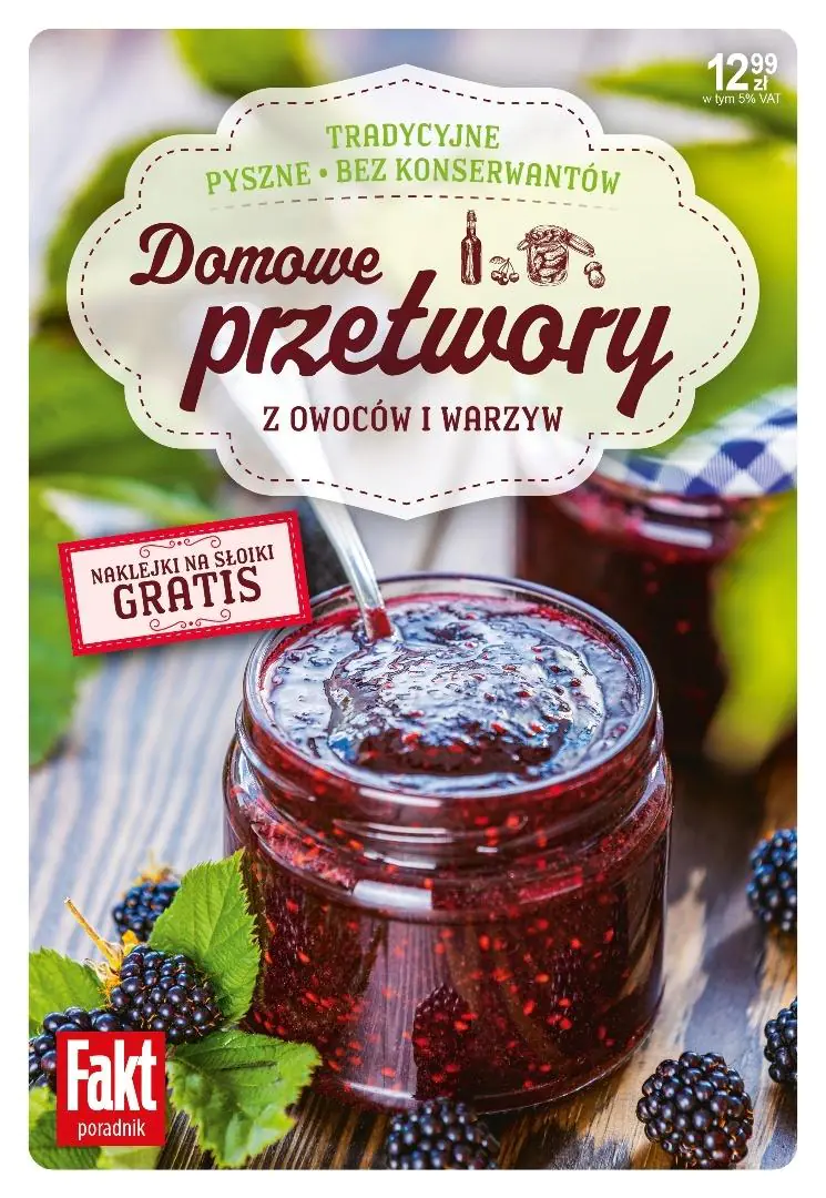 Książka - Domowe przetwory z owoców i warzyw
