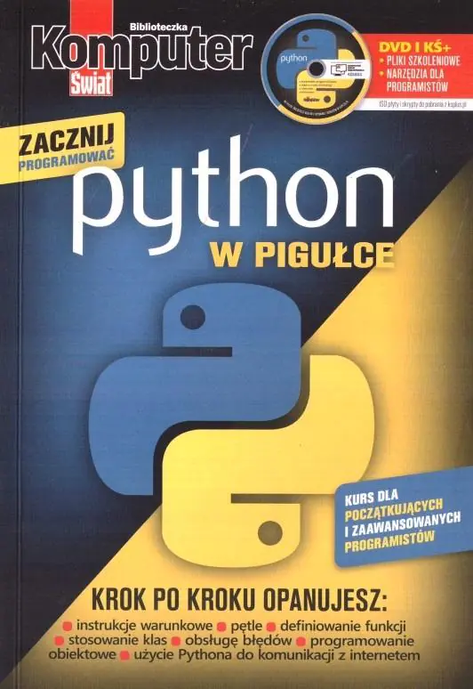 Książka - Komputer Świat Biblioteczka. Python w pigułce