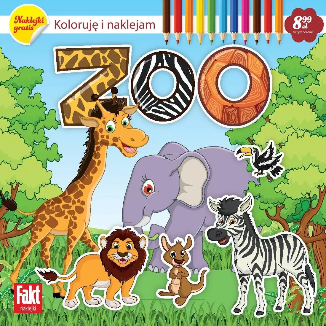 Książka - Fakt Naklejki