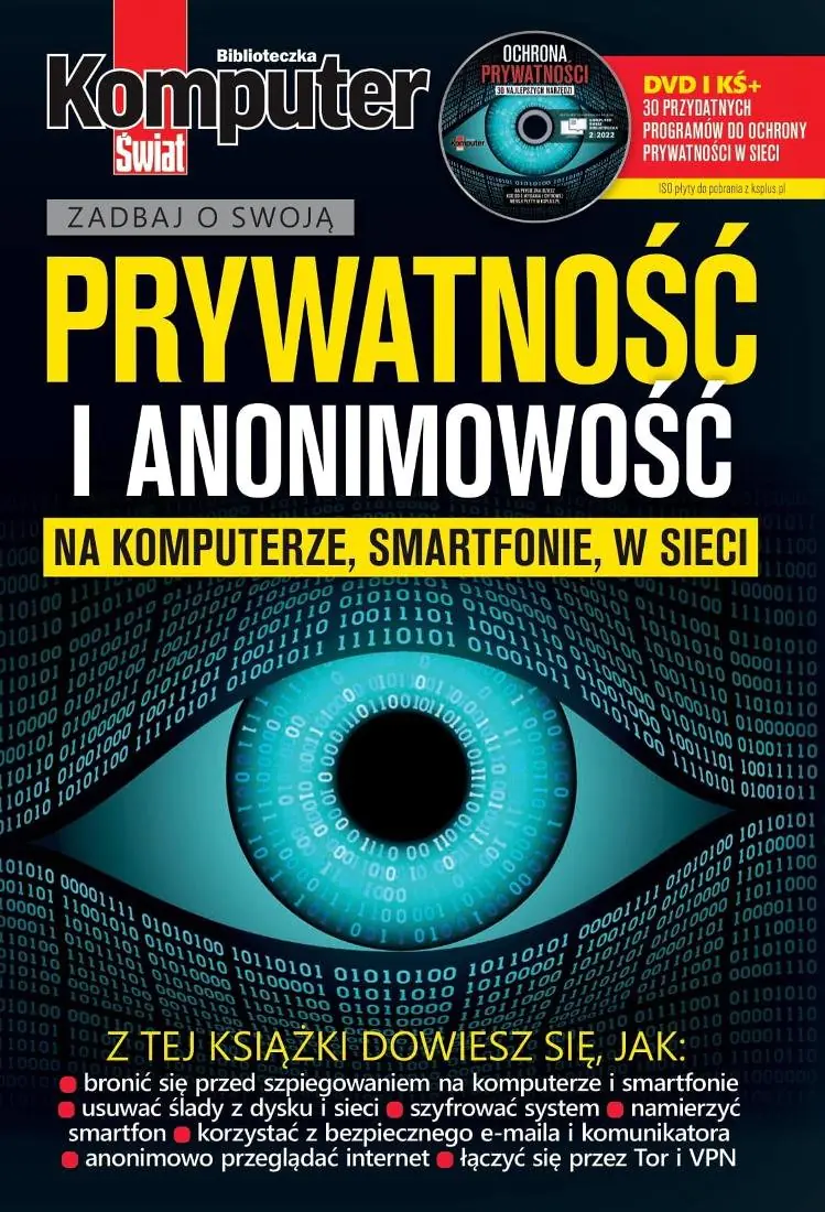 Książka - Komputer Świat Biblioteczka. Prywatność i anonimowość