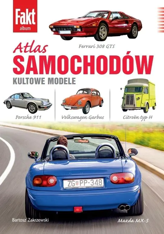 Książka - Atlas samochodów. Kultowe modele