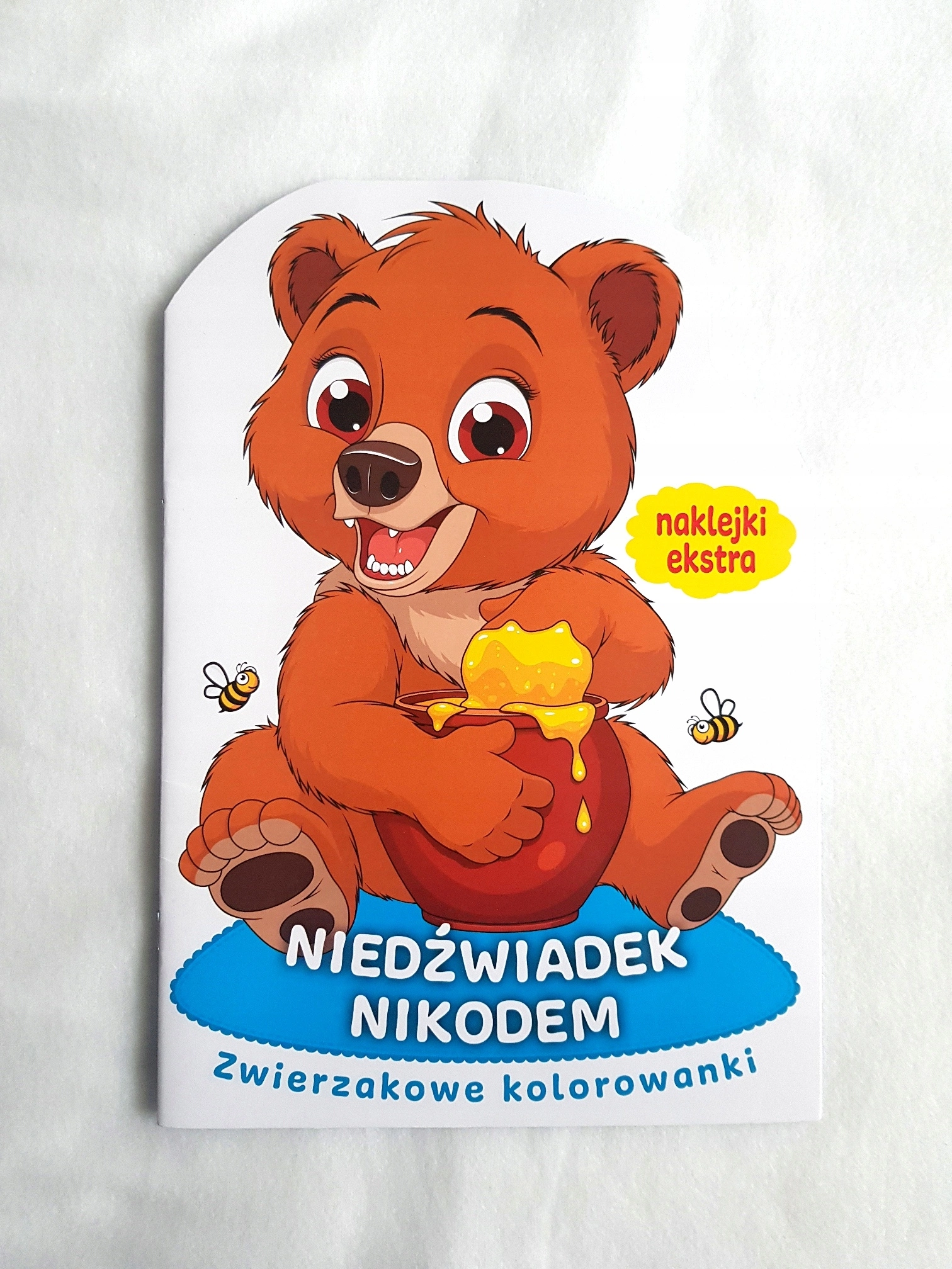 Książka - Zwierzakowe kolorowanki. Niedźwiadek Nikodem