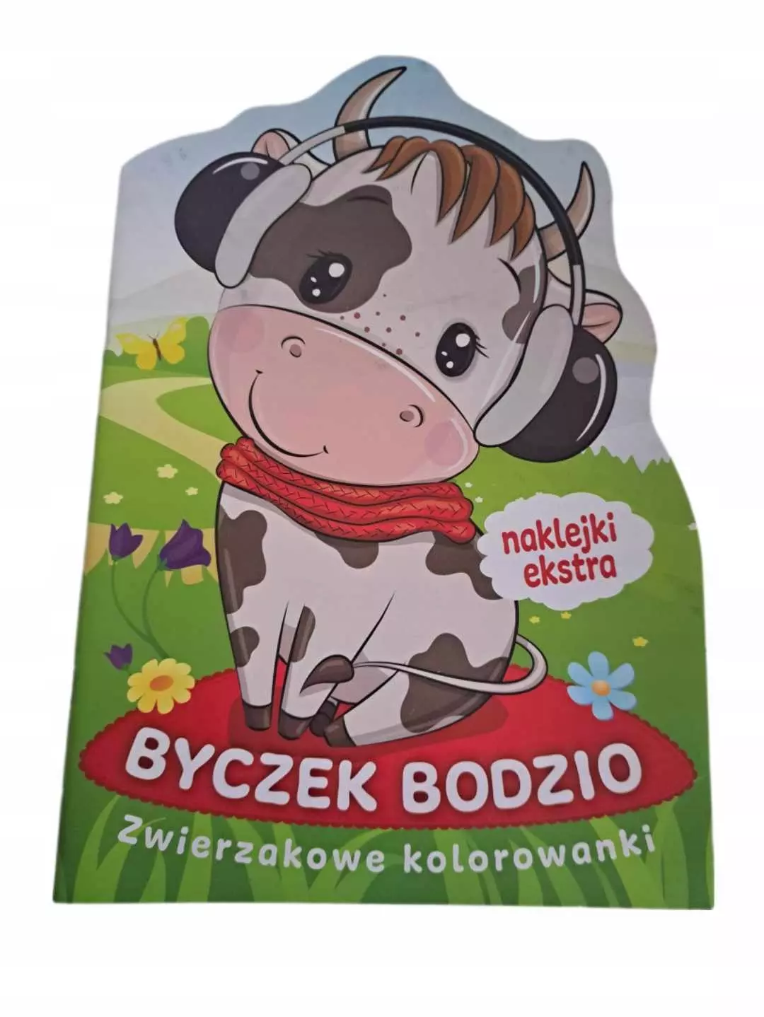 Książka - Zwierzakowe kolorowanki. Byczek Bodzio