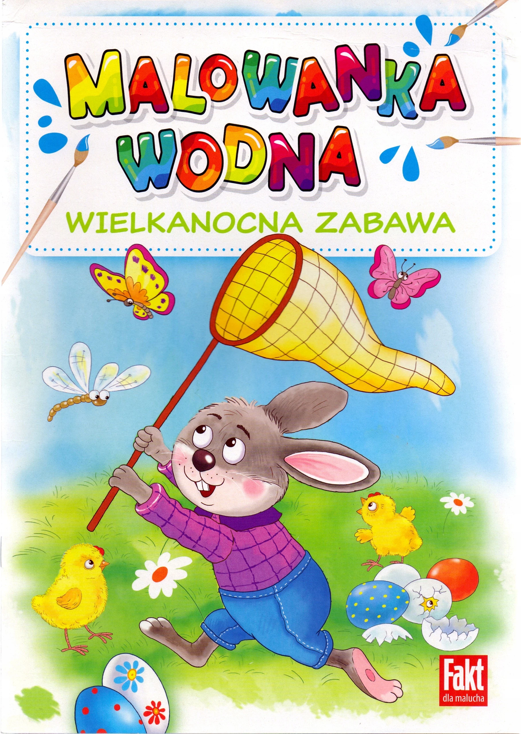 Książka - Malowanka wodna. Wielkanocna zabawa