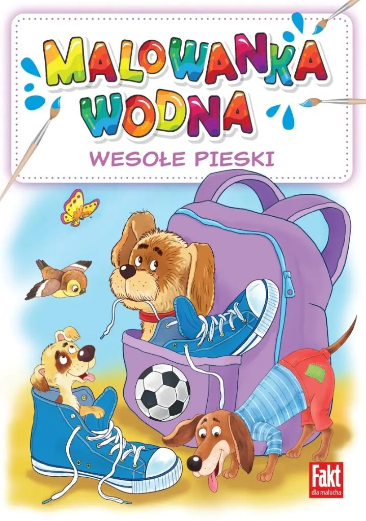 Książka - Wesołe pieski