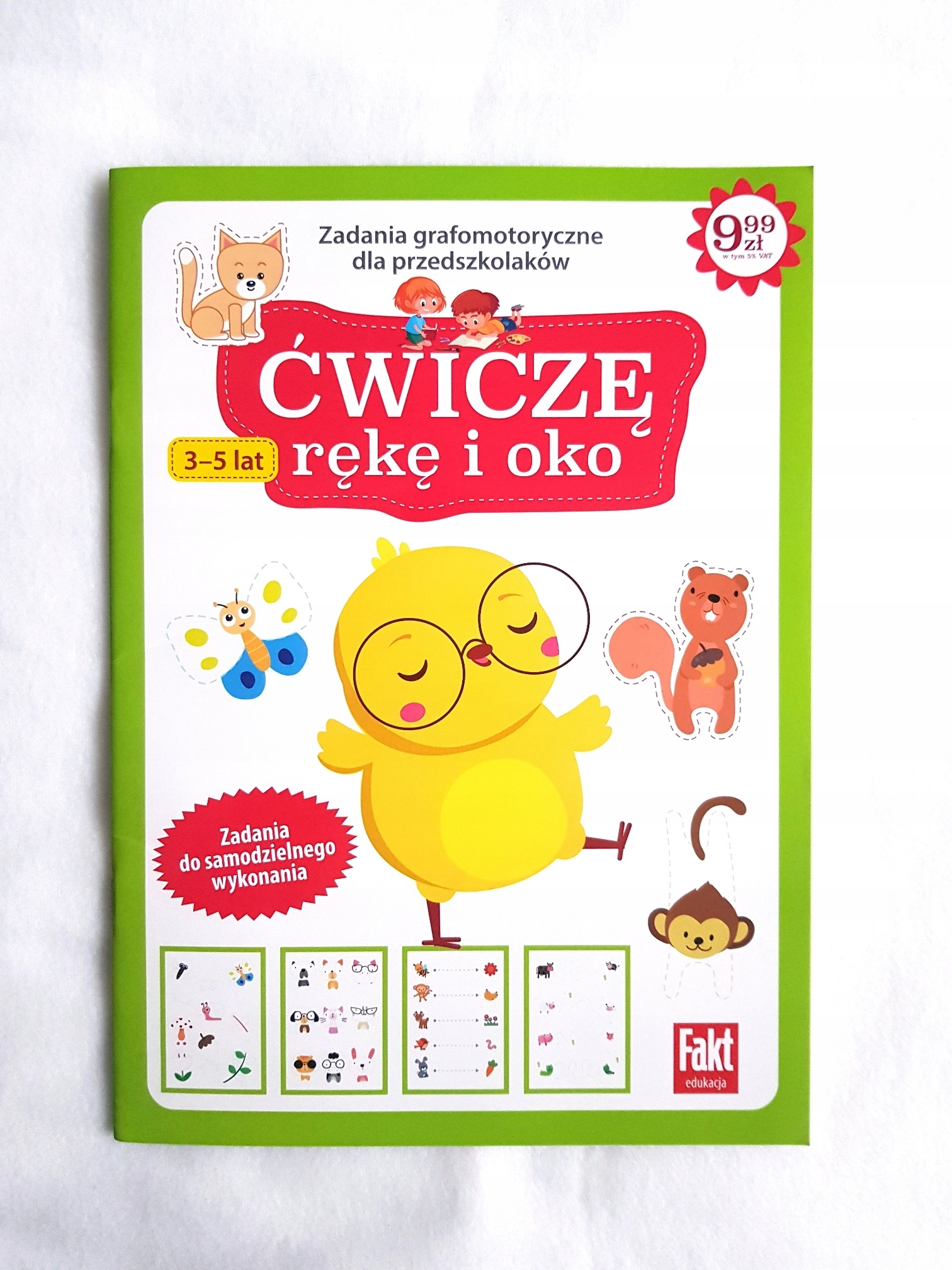 Książka - Fakt edukacja 1/2023 Ćwiczę rękę i oko..