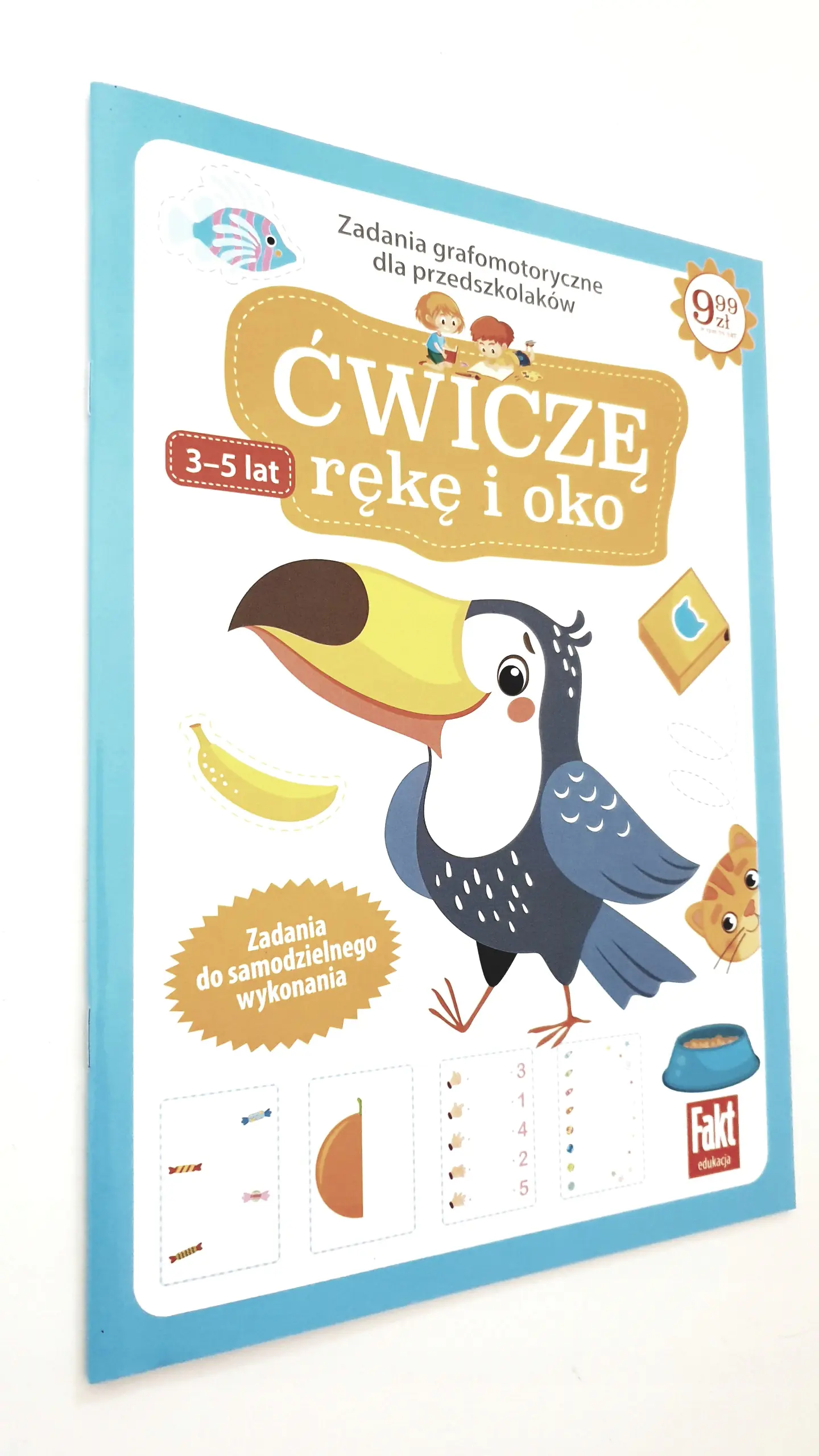 Książka - Fakt edukacja 2/2023 Ćwiczę rękę i oko