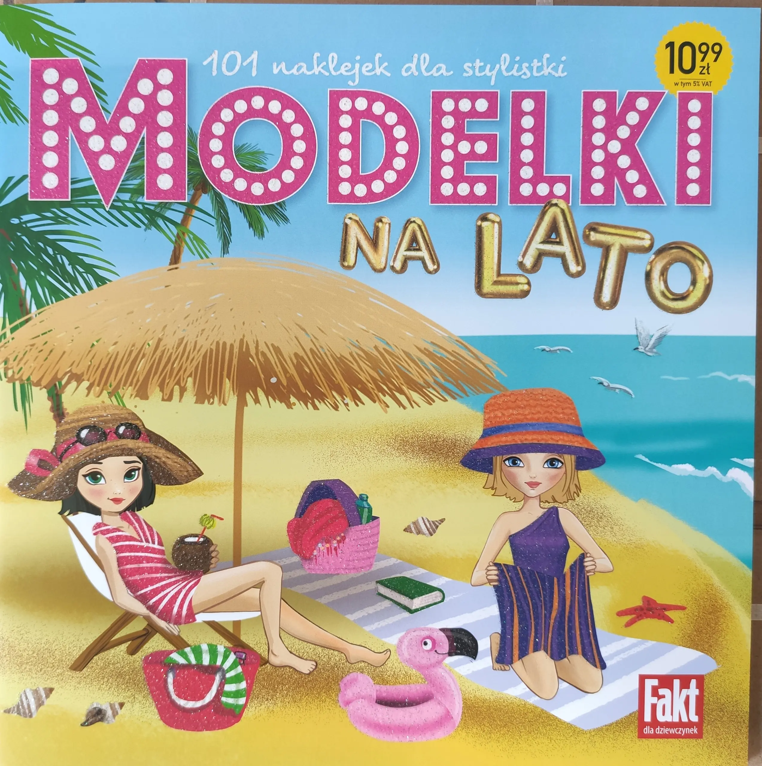 Książka - Modelki Na lato. 121 naklejek dla stylistki