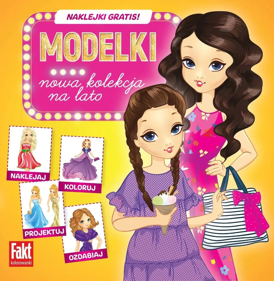 Książka - Modelki nowa kolekcja na lato