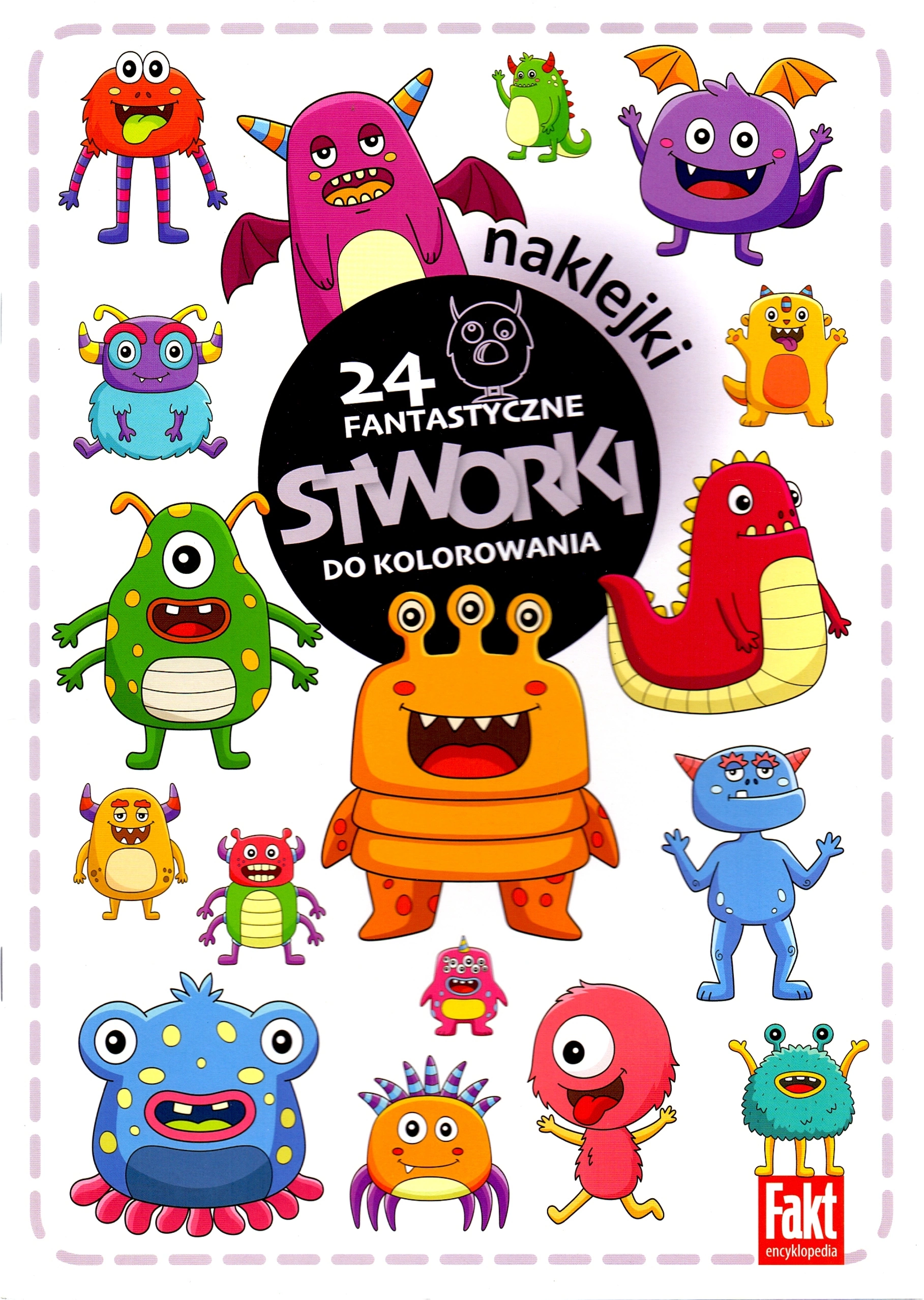 Książka - 24 fantastyczne stworki