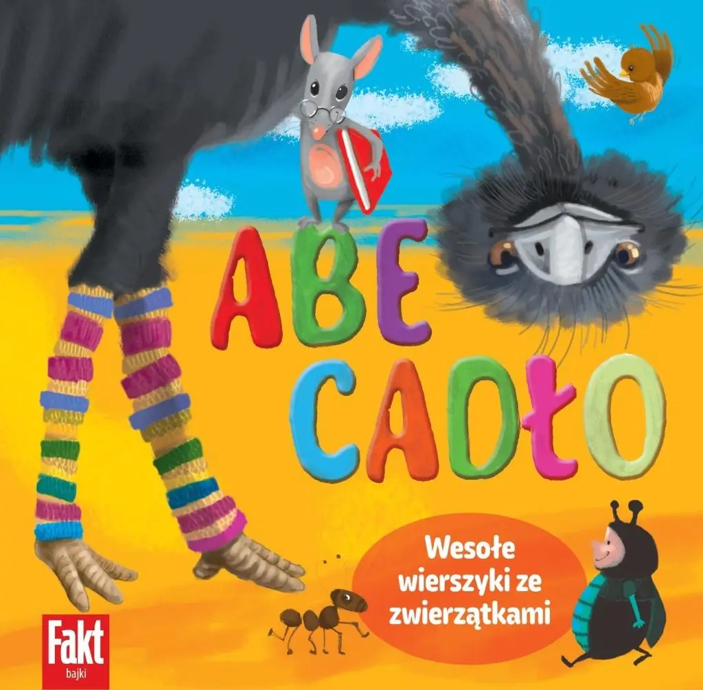 Książka - Abecadło. Wesołe wierszyki ze zwierzątkami