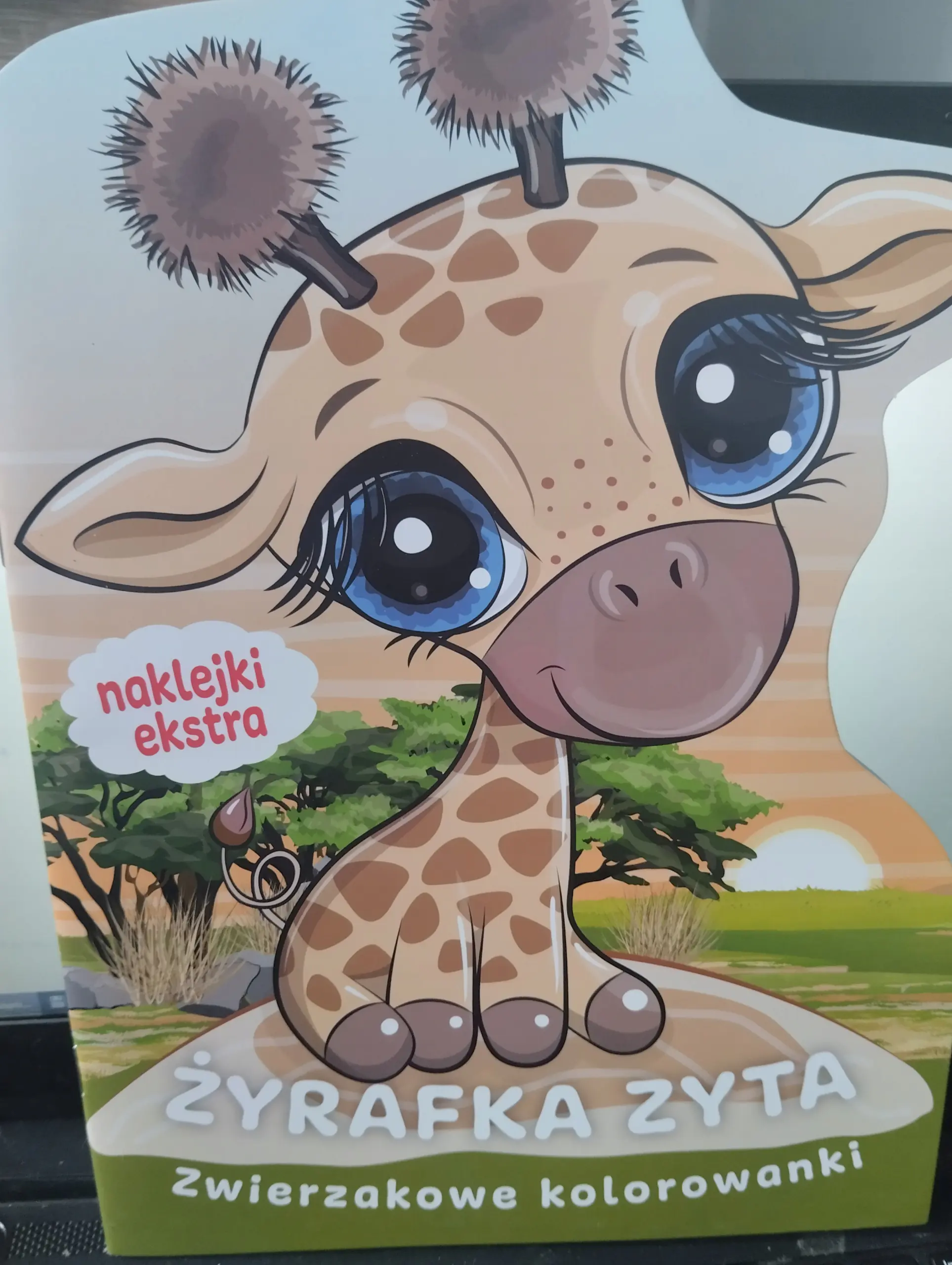 Książka - Żyrafka Zyta naklejki ekstra
