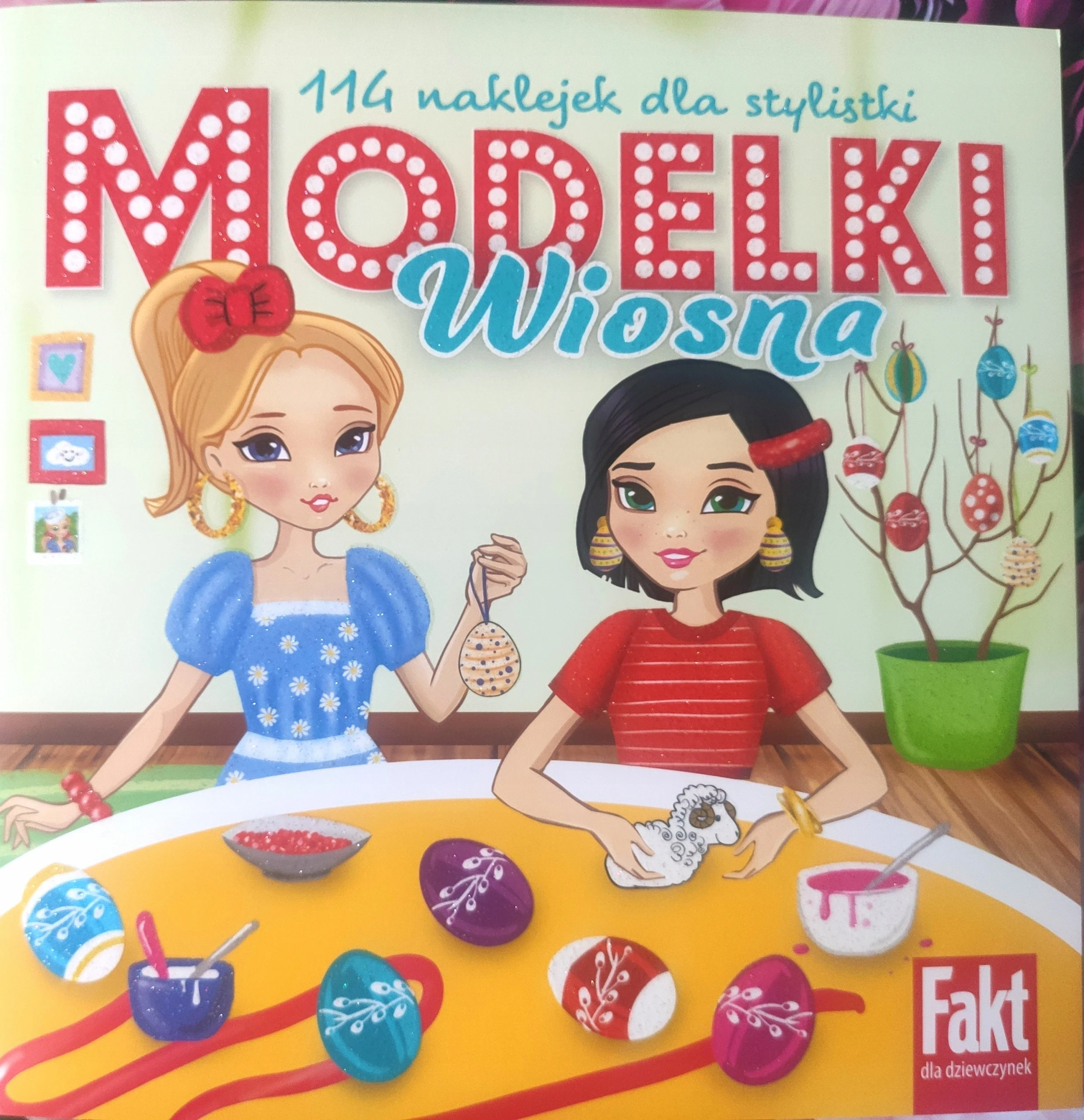 Książka - Modelki Wiosna. 114 naklejek dla stylistki