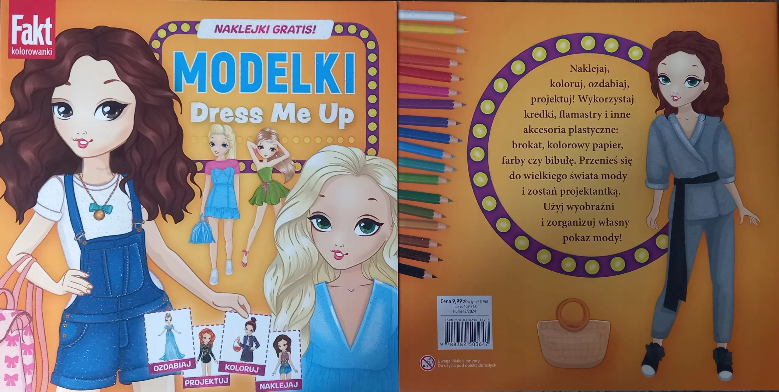 Książka - Modelki. Dress me up