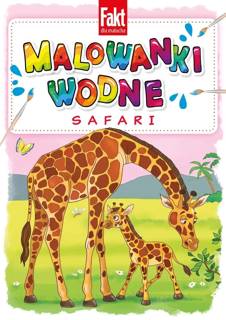 Książka - Safari. Malowanki wodne