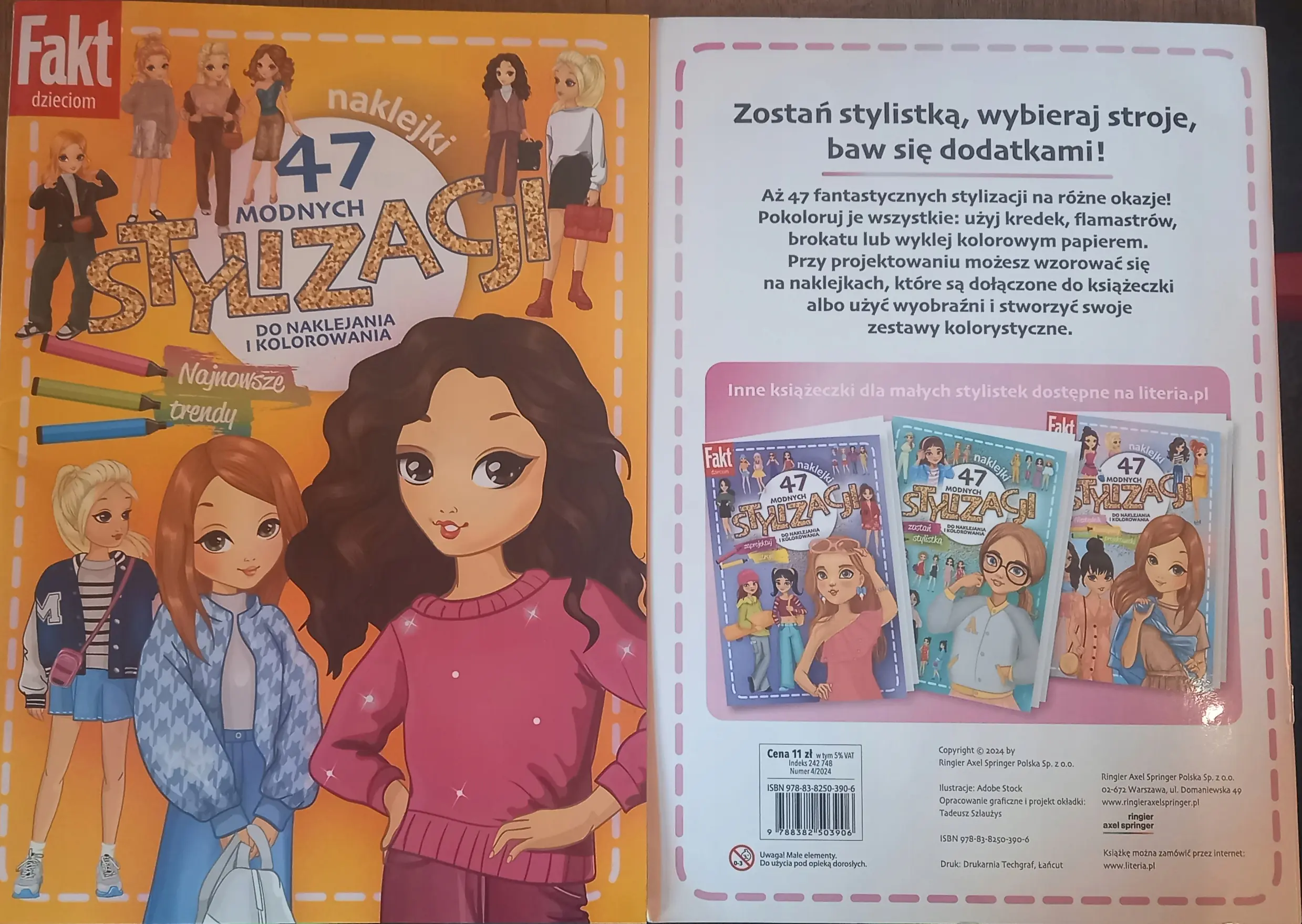 Książka - 47 modnych stylizacji. Najnowsze trendy