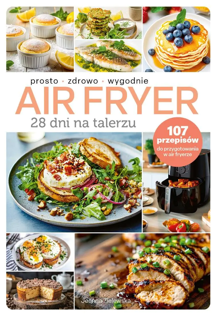 Książka - Air Fryer 28 Dni na Talerzu