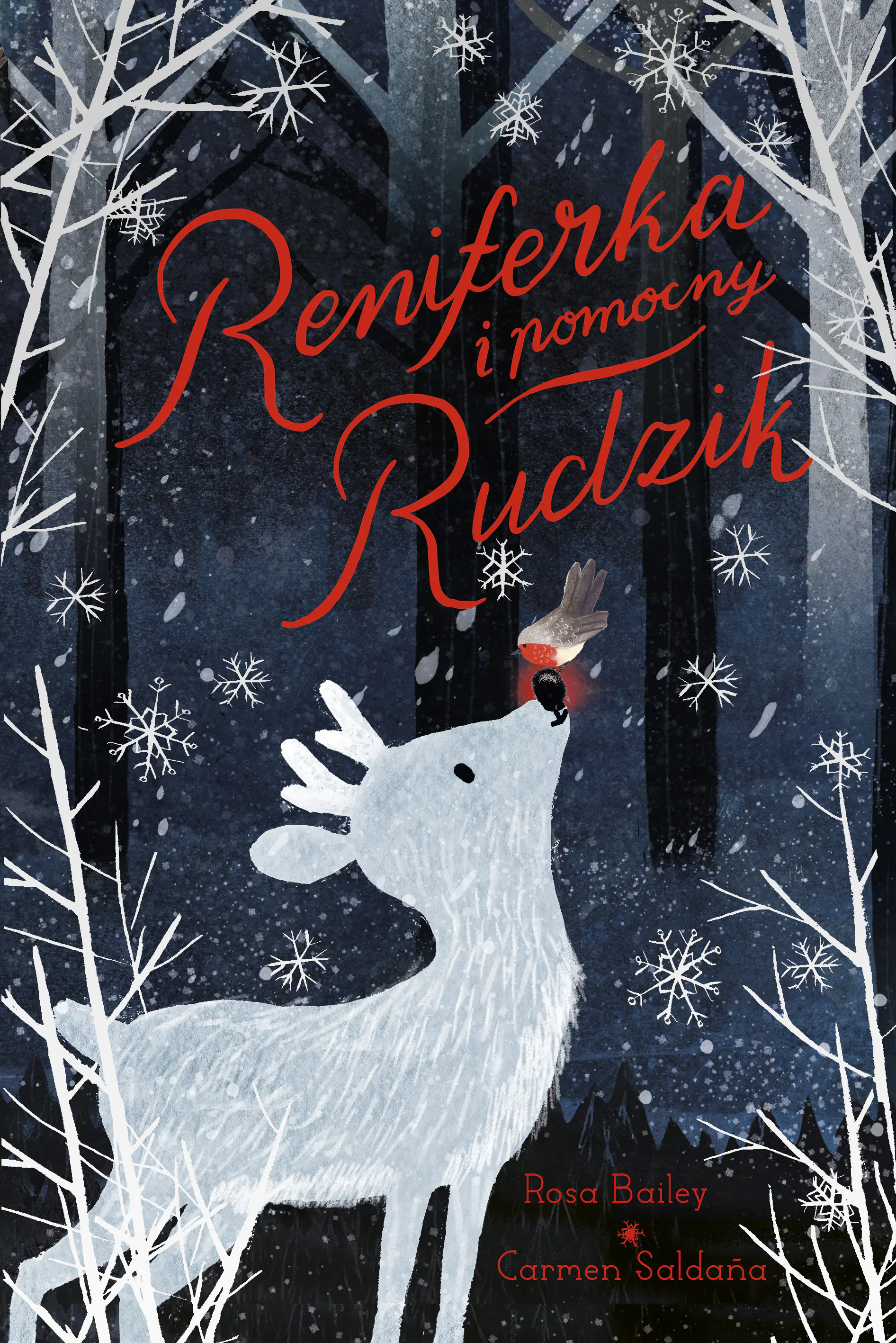 Książka - Reniferka i pomocny rudzik