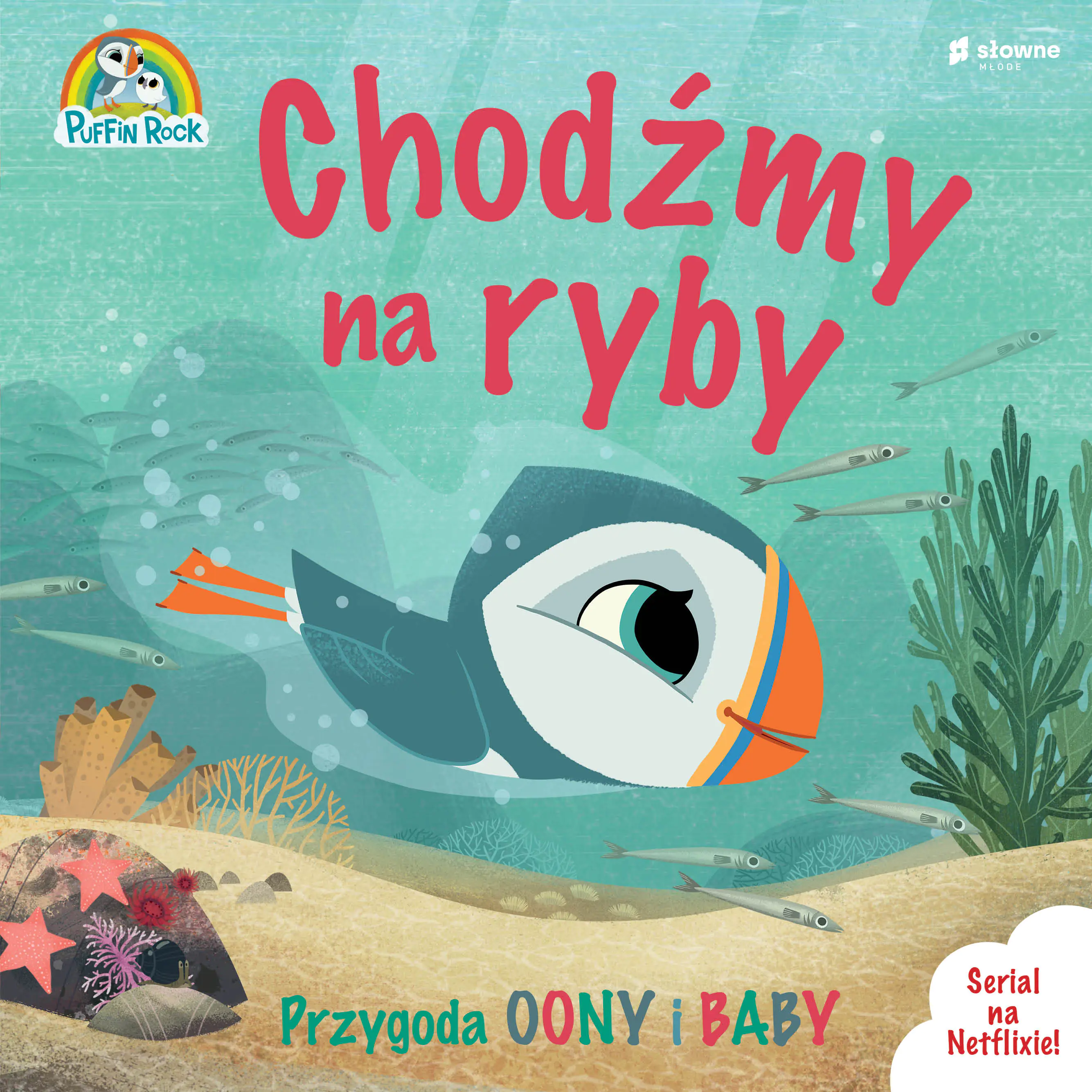 Książka - Wyspa Puffinów. Chodźmy na ryby