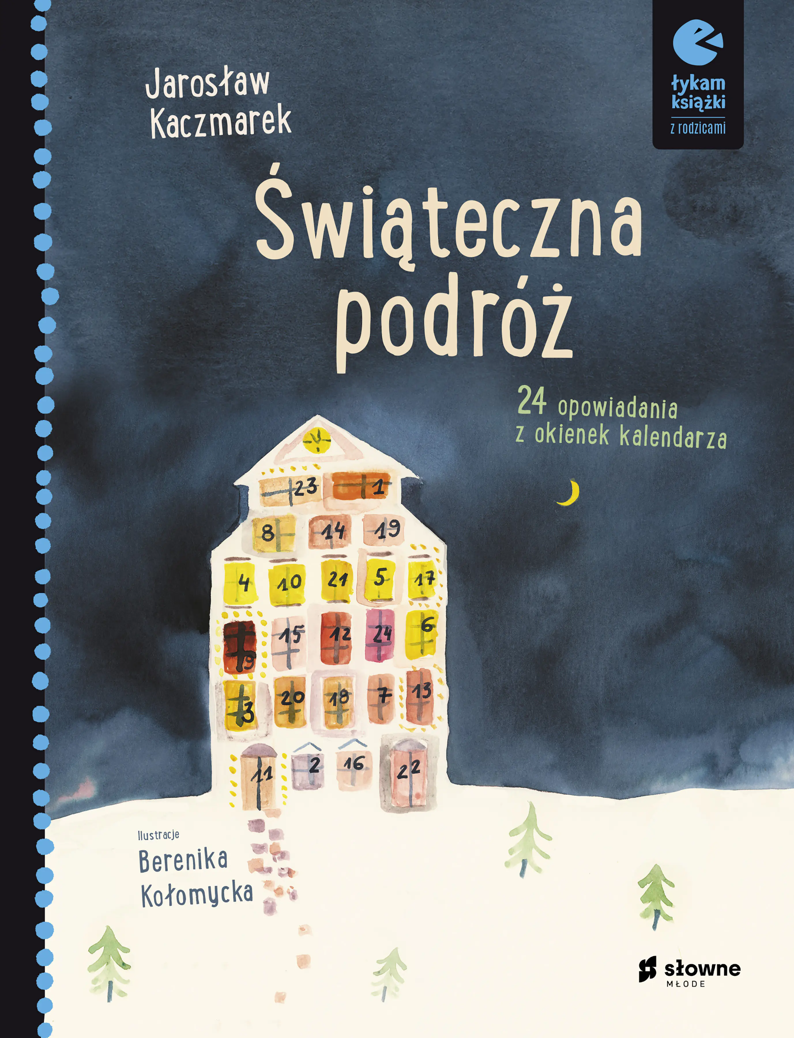 Książka - Świąteczna podróż. 24 opowiadania z okienek kalendarza