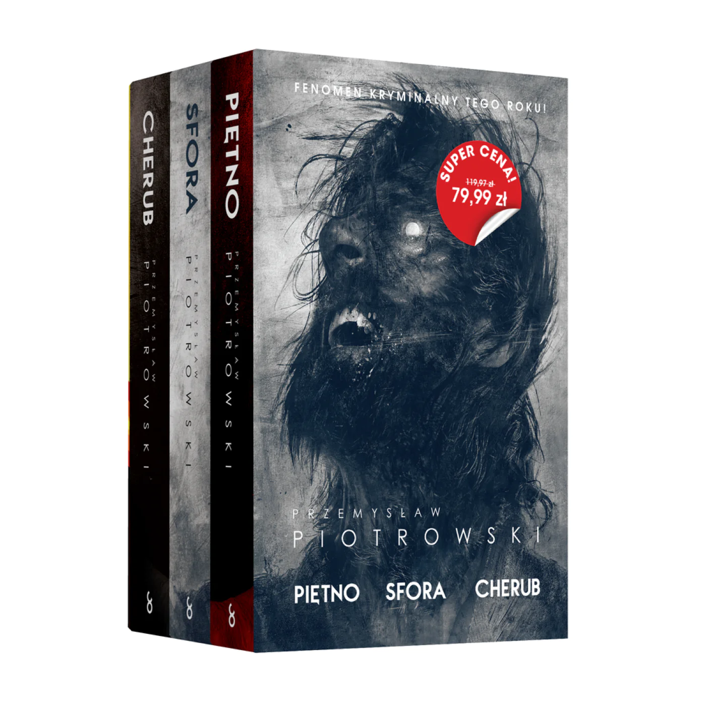 Książka - Pakiet: Piętno/ Sfora/ Cherub