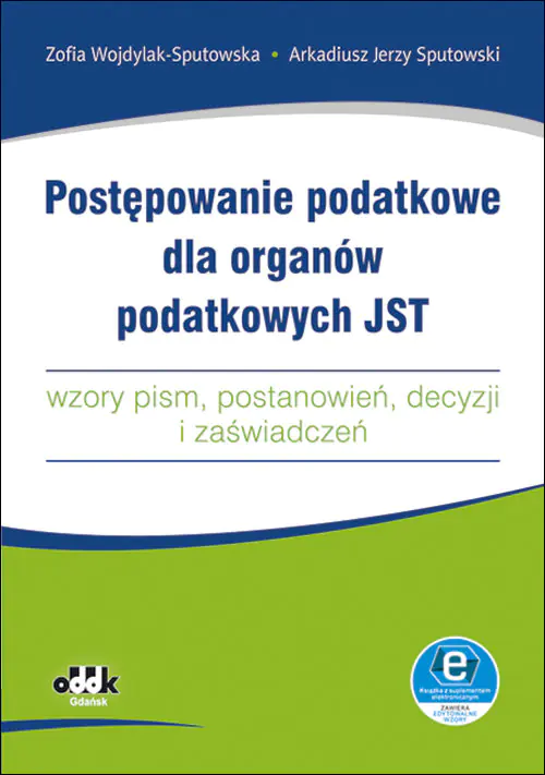 Książka - Postępowanie podatkowe dla organów podatkowych JST