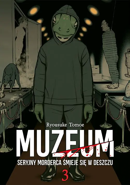 Książka - Muzeum. Seryjny morderca śmieje się w deszczu. Tom 3