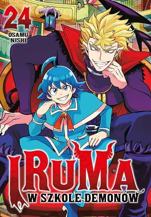 Książka - Iruma w szkole demonów. Tom 24