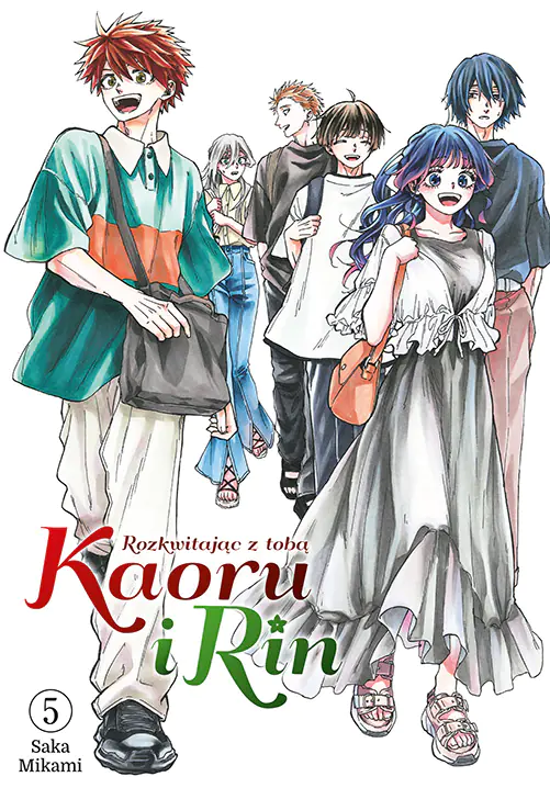 Książka - Kaoru i Rin. Rozkwitając z tobą. Tom 5