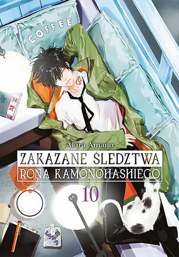 Książka - Zakazane śledztwa Rona Kamonohashiego. Tom 10