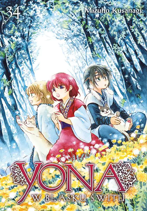 Książka - Yona w blasku świtu #34