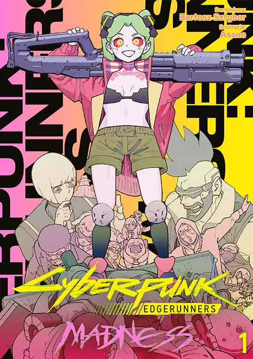 Książka - Cyberpunk: Edgerunners MADNESS. Tom 1