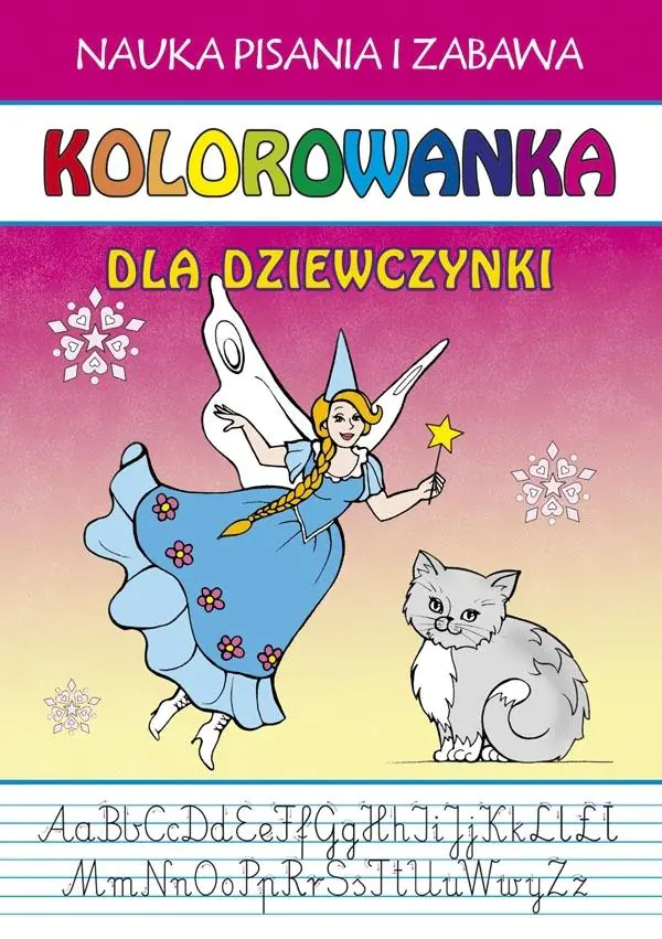 Książka - Kolorowanka dla dziewczynki